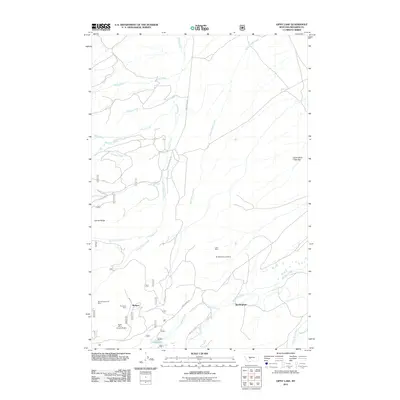 2011 Map of Gipsy Lake, 2011 Print
