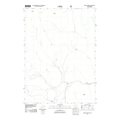 2011 Map of Giraffe Creek, 2011 Print