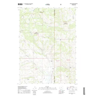 2018 Map of Giraffe Creek, 2018 Print