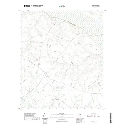 2020 Map of Girard, 2020 Print