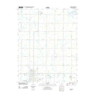 2012 Map of Girard, 2012 Print