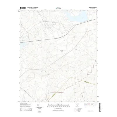 2014 Map of Girard NE, 2014 Print