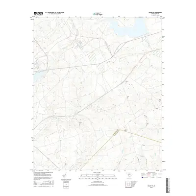 2017 Map of Girard NE, 2017 Print