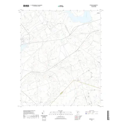 2020 Map of Girard NE, 2020 Print