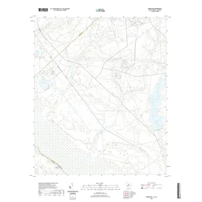 2020 Map of Girard NW, 2020 Print