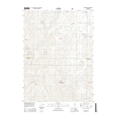2015 Map of Girard Ridge, 2015 Print