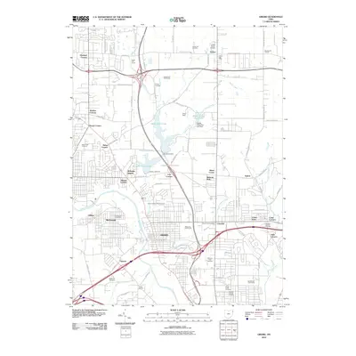 2010 Map of Girard, 2010 Print