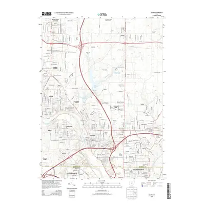 2013 Map of Girard, 2013 Print