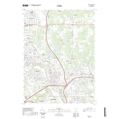 2023 Map of Girard, 2023 Print