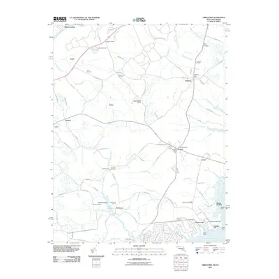 2011 Map of Girdletree, 2011 Print