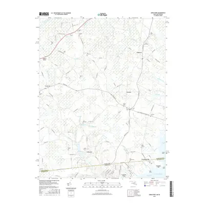 2016 Map of Girdletree, 2016 Print