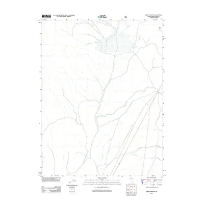 2012 Map of Giroux Wash, 2012 Print