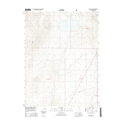 2014 Map of Giroux Wash, 2014 Print