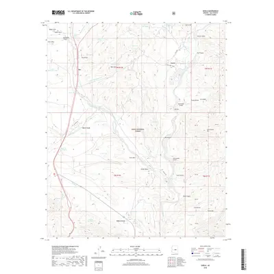 2018 Map of Gisela, 2018 Print