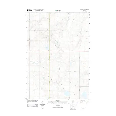 2013 Map of Gislason Lake, 2013 Print