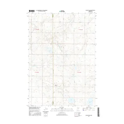 2016 Map of Gislason Lake, 2016 Print