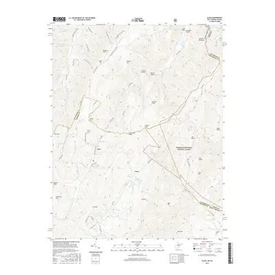 2016 Map of Glace, 2016 Print