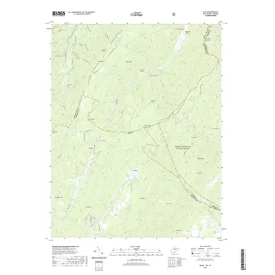 2019 Map of Glace, 2019 Print