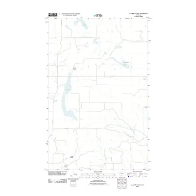 2011 Map of Glacier Colony, 2011 Print