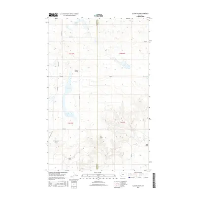 2017 Map of Glacier Colony, 2017 Print