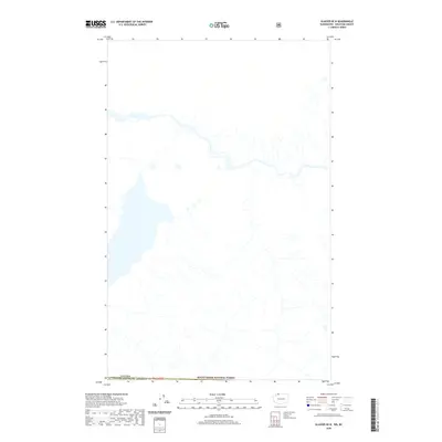 2020 Map of Glacier OE N, 2020 Print