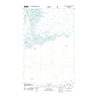 2011 Map of Glacier Peak East, 2011 Print