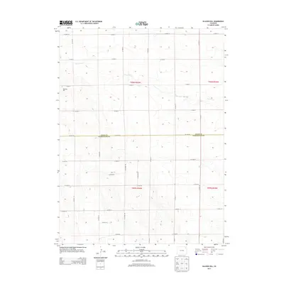 2013 Map of Glacken Hill, 2013 Print