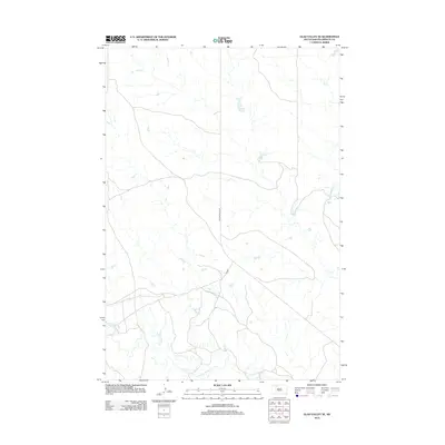 2012 Map of Glad Valley SE, 2012 Print