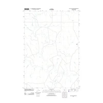 2012 Map of Glad Valley SW, 2012 Print