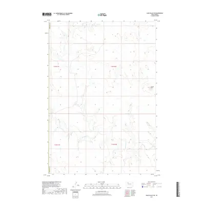 2017 Map of Glad Valley SW, 2017 Print