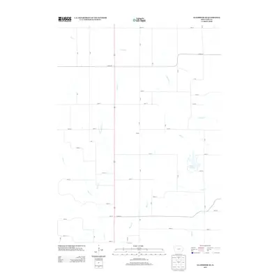 2013 Map of Gladbrook SE, 2013 Print