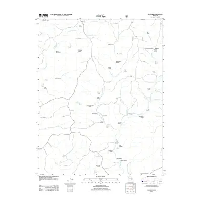 2011 Map of Gladden, 2011 Print