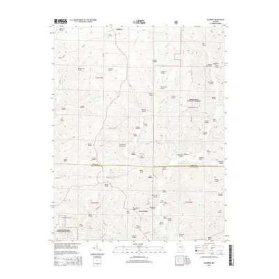 2015 Map of Gladden, 2015 Print
