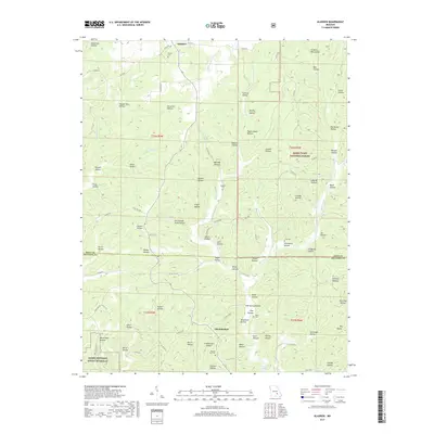 2017 Map of Gladden, 2017 Print