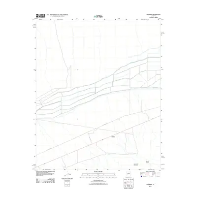2011 Map of Gladden, 2011 Print