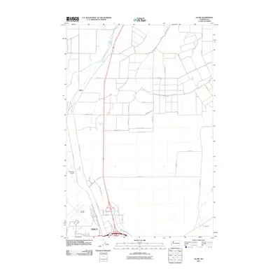 2011 Map of Glade, 2011 Print