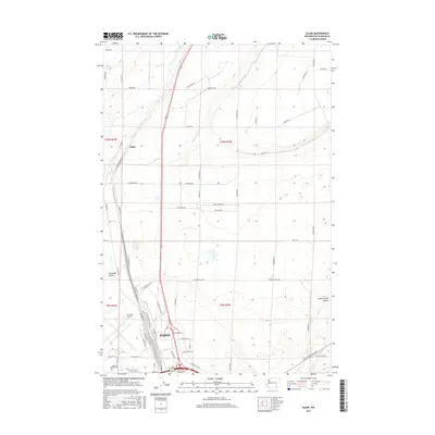 2017 Map of Glade, 2017 Print