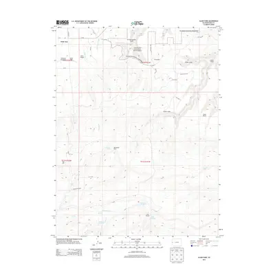 2013 Map of Glade Park, 2013 Print