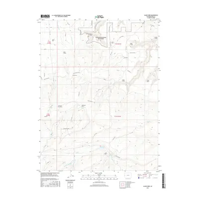 2016 Map of Glade Park, 2016 Print