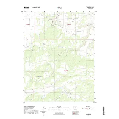 2019 Map of Glade Park, 2019 Print