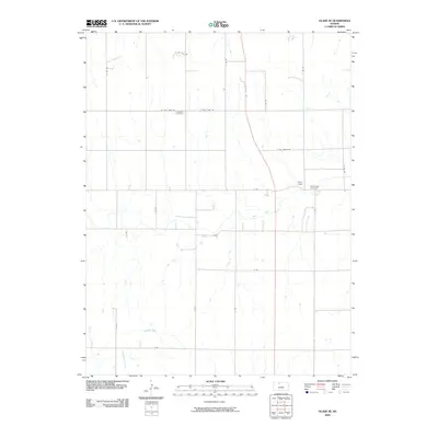 2009 Map of Glade SE, 2009 Print