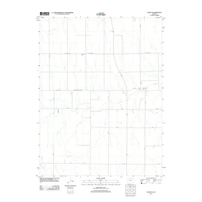 2012 Map of Glade SE, 2012 Print