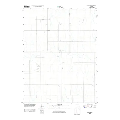 2009 Map of Glade SW, 2009 Print
