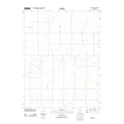 2012 Map of Glade SW, 2012 Print