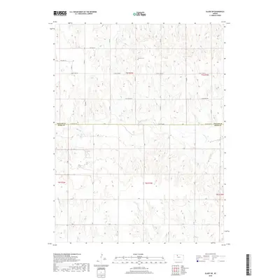 2018 Map of Glade SW, 2018 Print