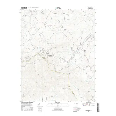 2016 Map of Glade Valley, 2016 Print