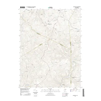 2014 Map of Gladesville, 2014 Print