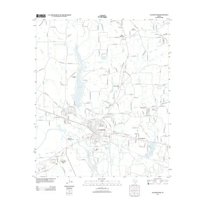 2013 Map of Gladewater, 2013 Print