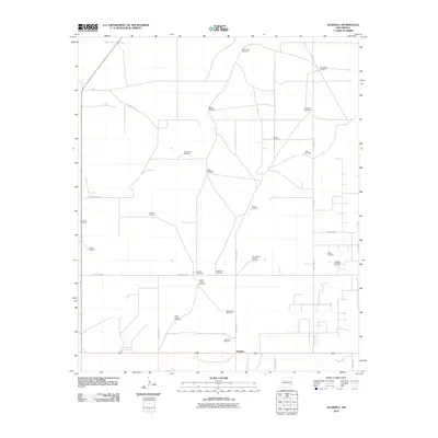 2010 Map of Gladiola, 2010 Print