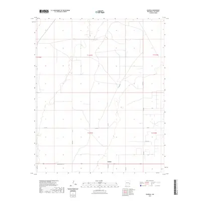 2023 Map of Gladiola, 2023 Print